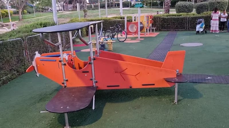 View of Rabin Park in Hod Hasharon, TA