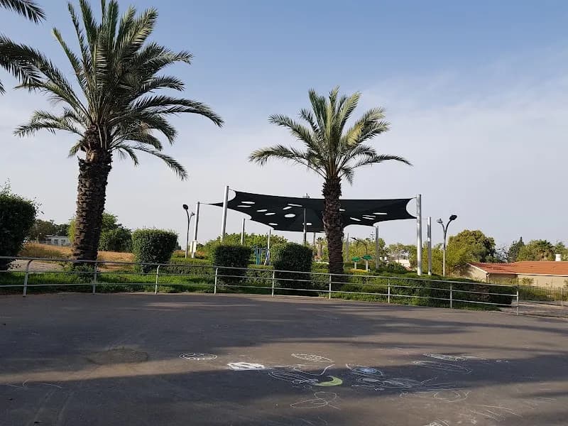 View of Rabin Park in Hod Hasharon, TA