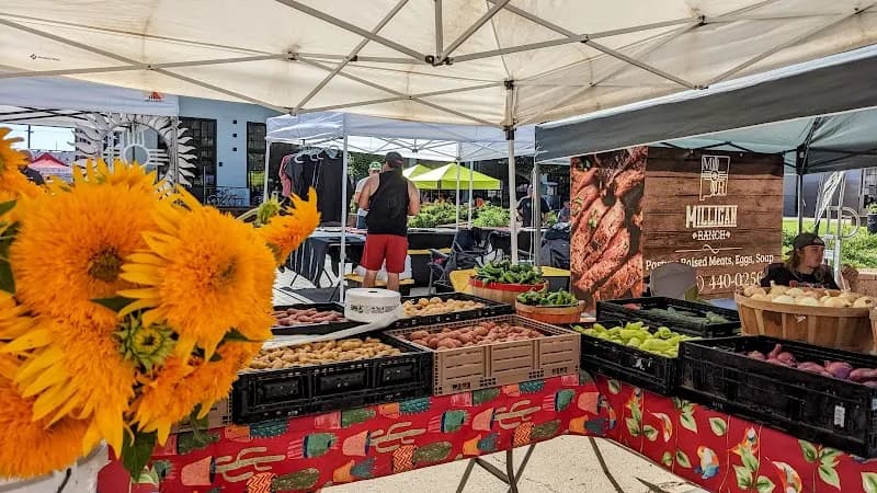 View of Rail Yards Market in Albuquerque, NM