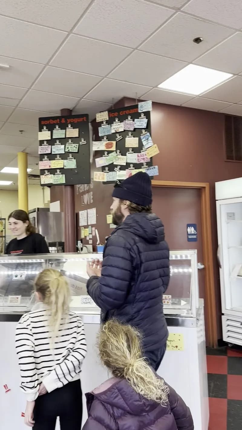View of Rancatore's Ice Cream and Yogurt in Lexington, MA