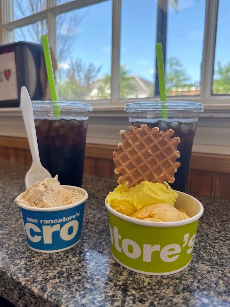 View of Rancatore's Ice Cream and Yogurt in Lexington, MA
