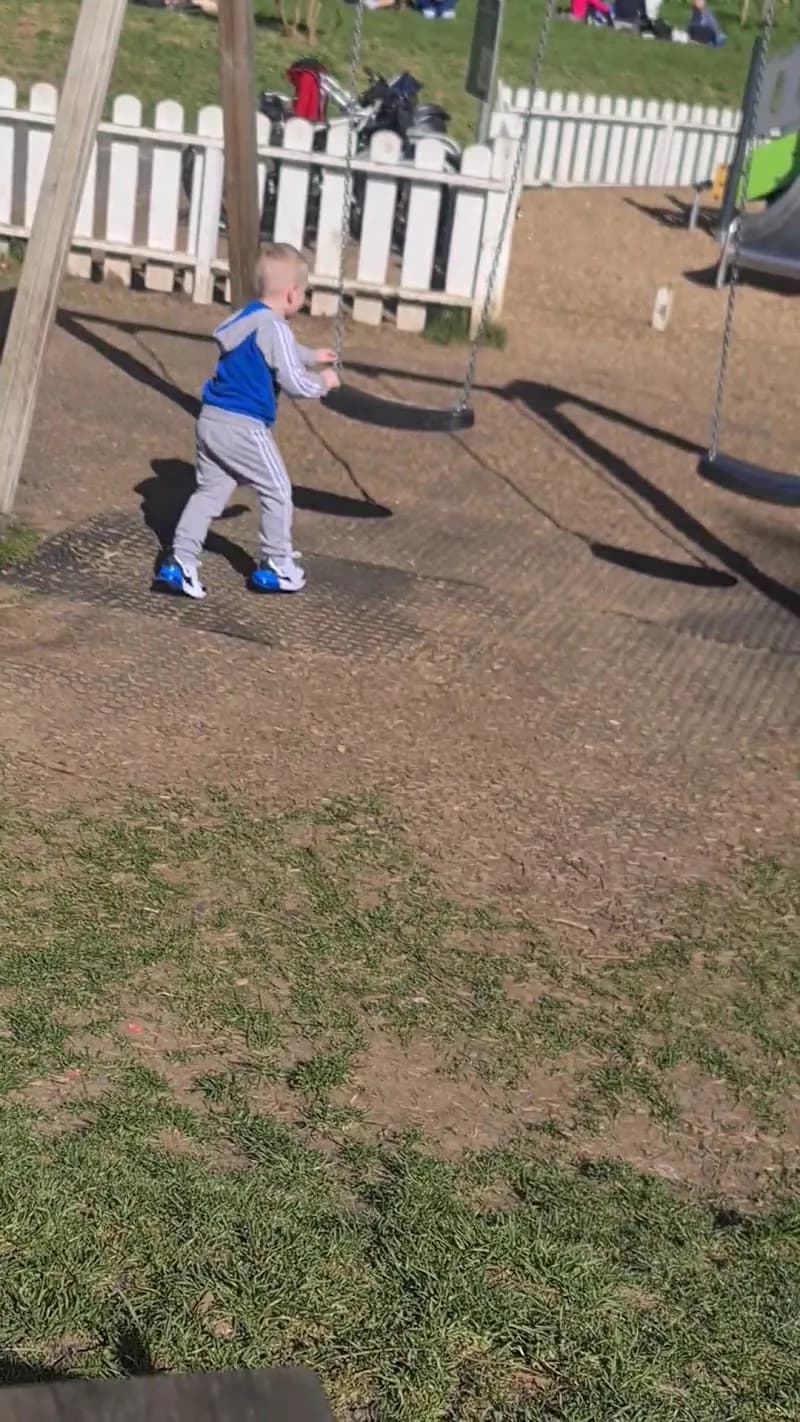 View of Ranelagh Park Playground in Ballsbridge, D