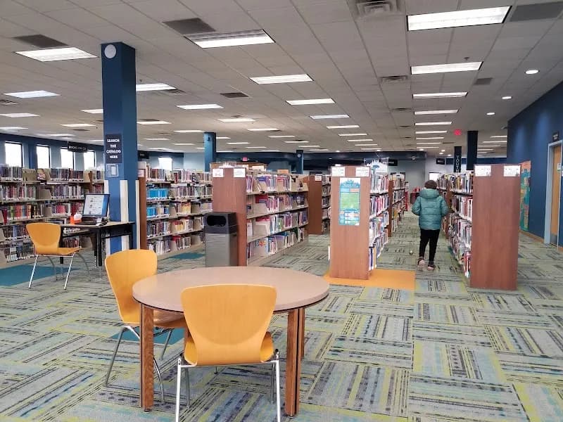 View of Rapid City Public Library in Rapid City, MI