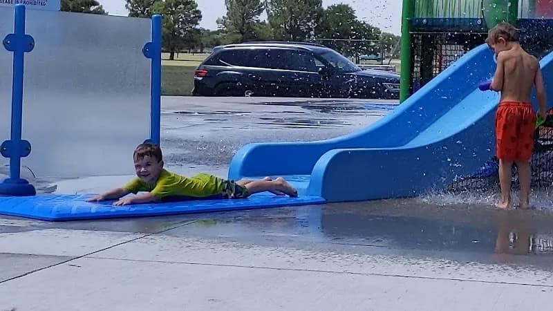 View of Red Bud Splash Pad in Abilene, TX