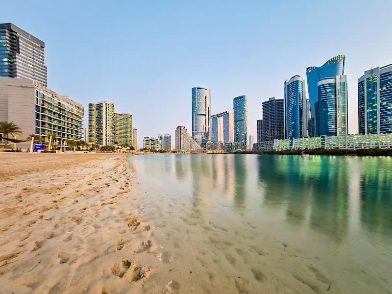 Reem Island Beach Club beach in Reem Island, Abu Dhabi