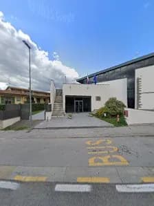 View of Reggello Public Library in Reggello, Tuscany