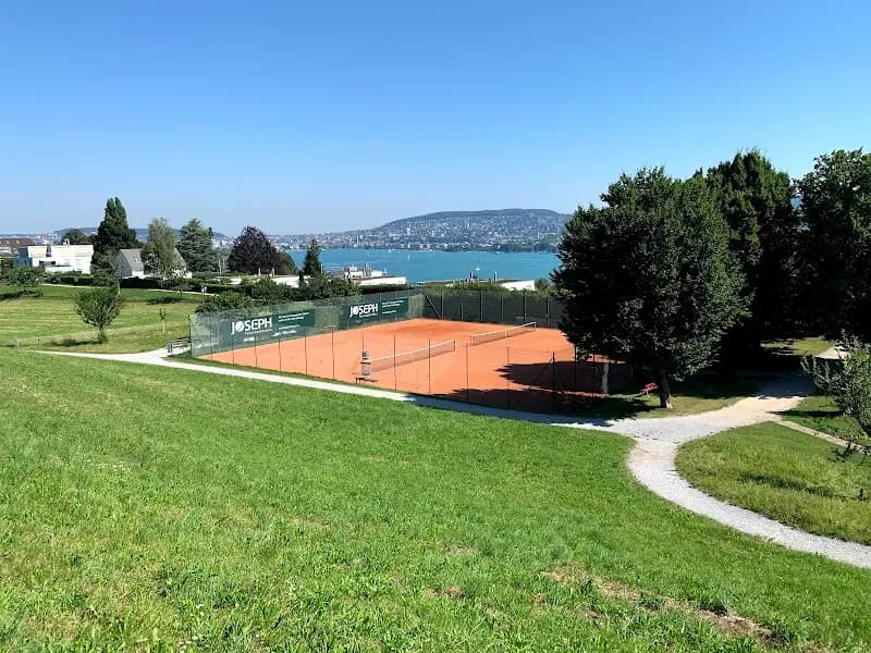 View of Restaurant Seeblick in Kilchberg, ZH