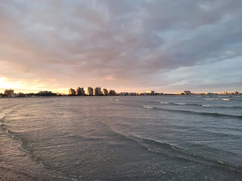 View of Revere Beach in Boston, MA