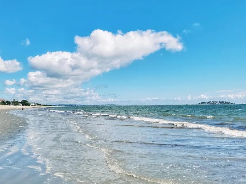 View of Revere Beach in Boston, MA