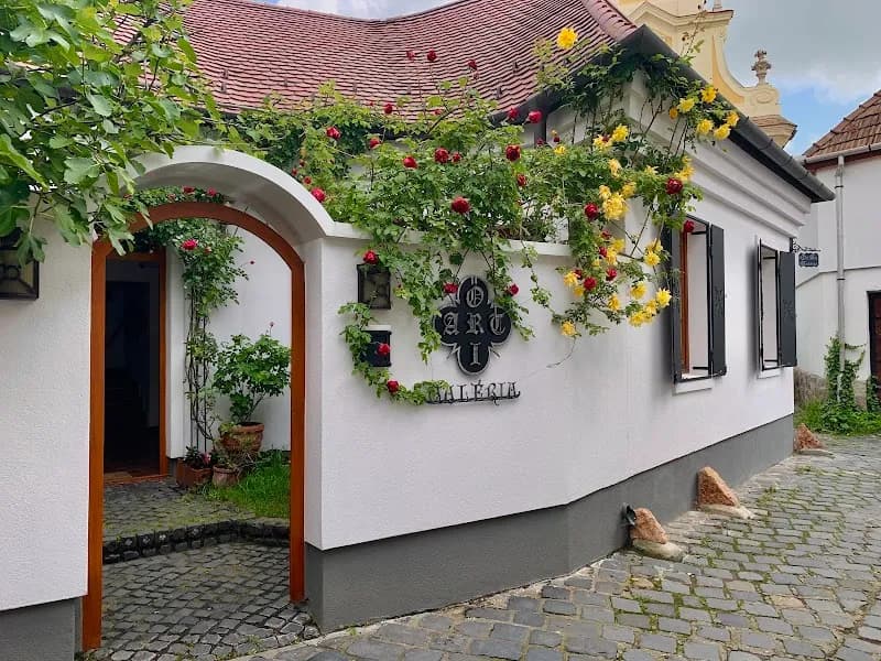 View of Őri-Art Gallery in Szentendre, Budapest