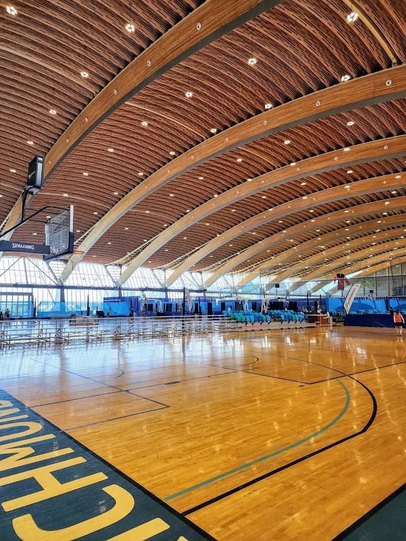 View of Richmond Olympic Oval in Richmond, BC