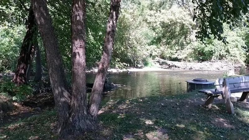 View of Riverside Park in Auburn Hills, MI