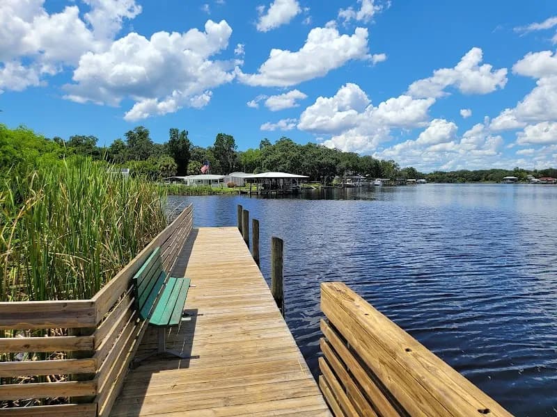 Riverview Civic Center and Boat Ramp picnic ground in Riverview, FL