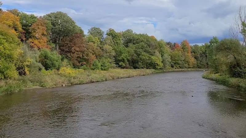 View of Riverview Park in Streetsville, ON