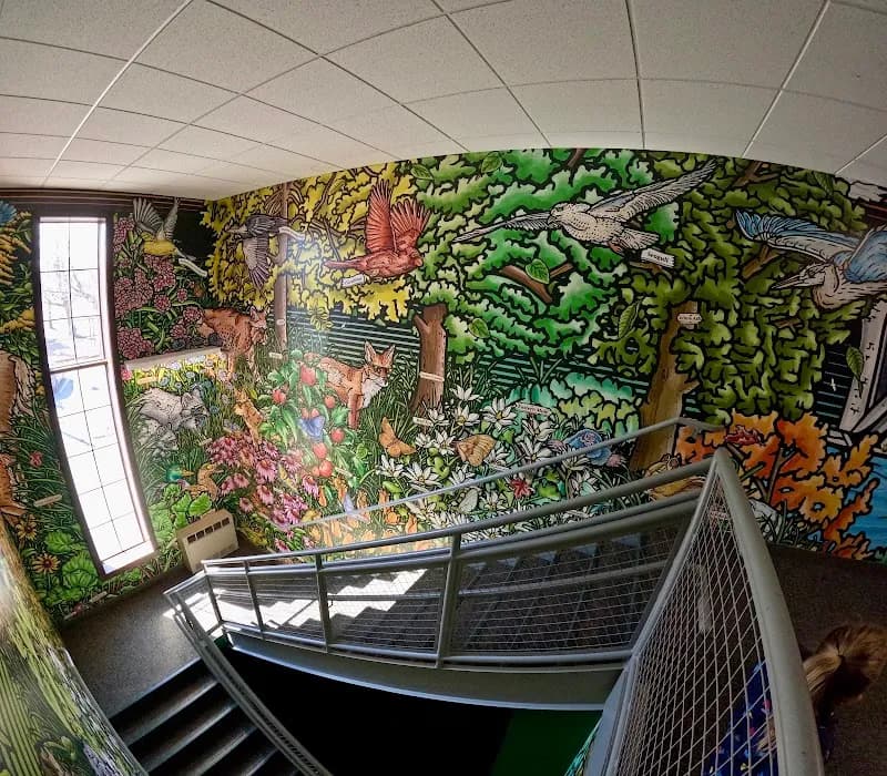 View of Rocky River Public Library in Rocky River, OH