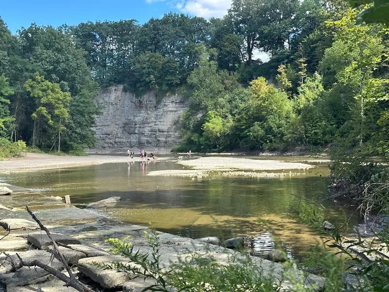 Rocky River Reservation park in North Olmsted, OH