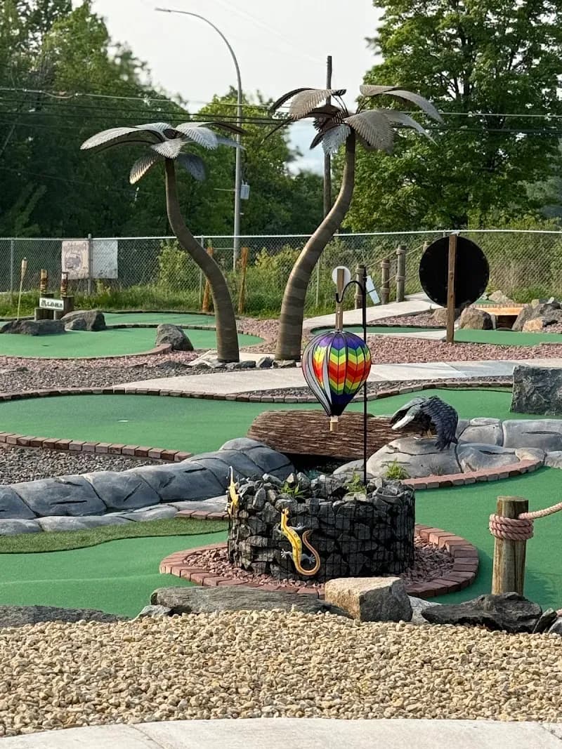 View of Rogue Eagle Mini Golf in Duluth, MN