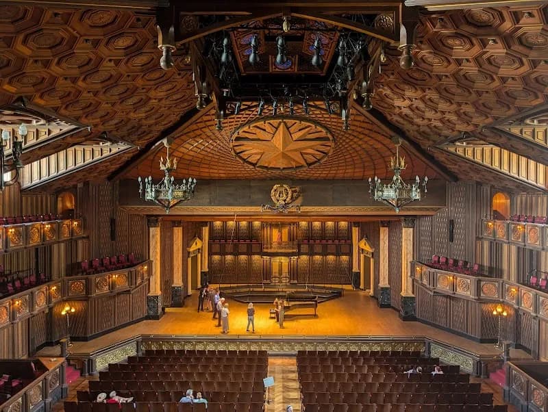 View of Round Top Festival Institute in Fredericksburg, TX