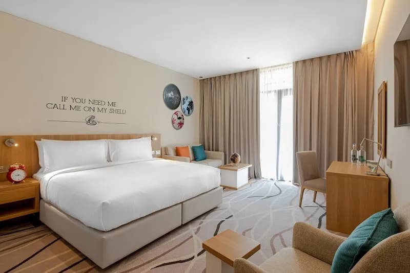 View of Rove Downtown Dubai Beach Club at JBR in JBR (Jumeirah Beach Residence), Dubai