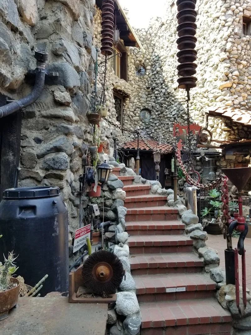 View of Rubel Castle in Glendora, CA