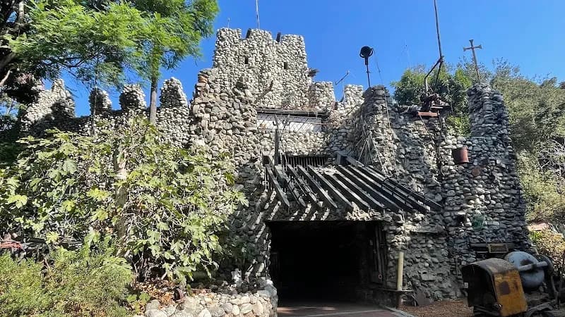 View of Rubel Castle in Glendora, CA