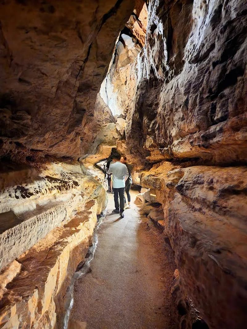 View of Ruby Falls in Chattanooga, TN