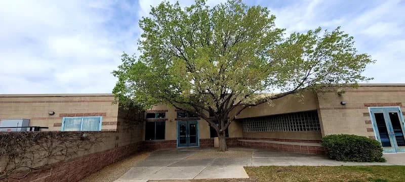 View of Rudolfo Anaya North Valley Public Library in North Valley, NM