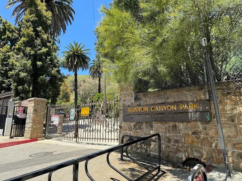 View of Runyon Canyon Park in Los Angeles, CA