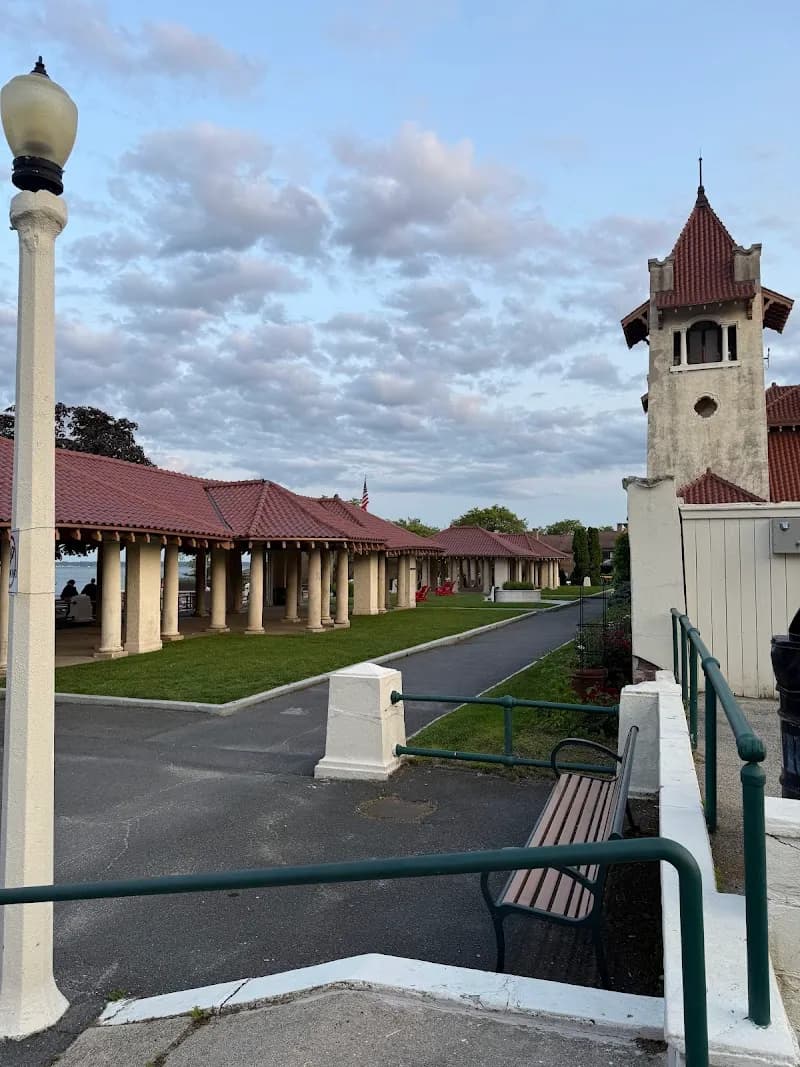 View of Rye Town Park in Rye, NY