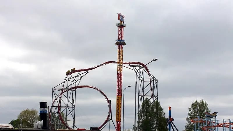 View of Särkänniemi in Tampere, Uusimaa