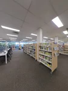 View of Sam Merrifield Library in Moonee Ponds, VIC