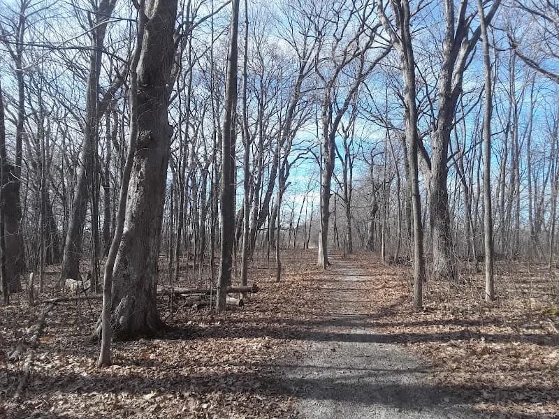 View of Sam Poerio Park in Skokie, IL