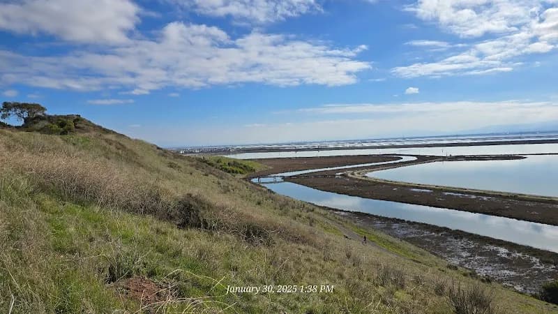 View of San Francisco Bay National Wildlife Refuge Visitor Center in Union City, CA