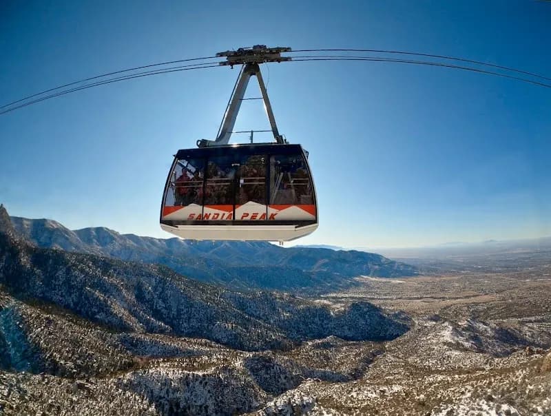 Sandia Peak Tramway tourist attraction in Cedar Crest, NM