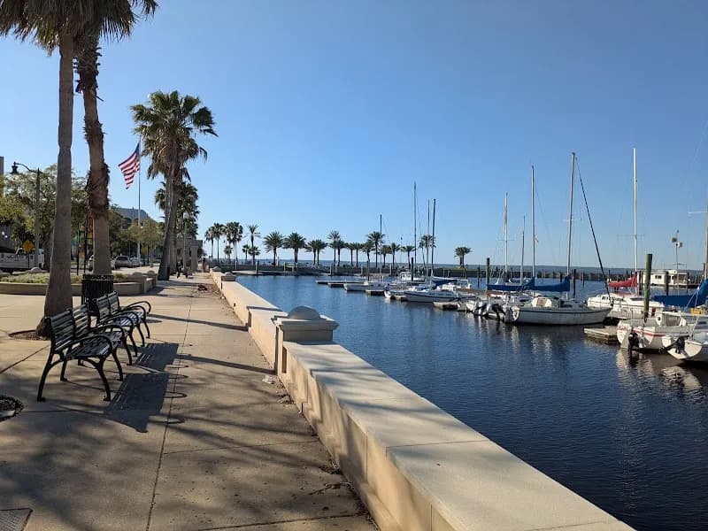 View of Sanford Riverwalk in Sanford, FL
