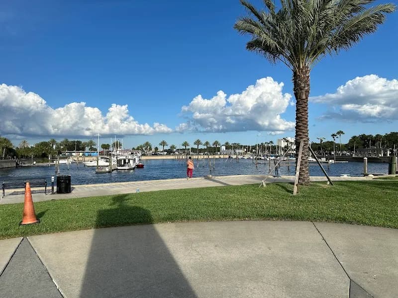 View of Sanford Riverwalk in Sanford, FL