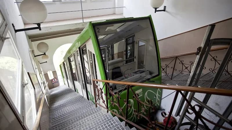 Sant Joan Funicular Lower Station hiking area in Montserrat, CT