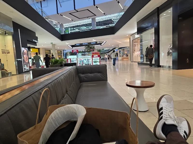View of Santa Anita mall in Arcadia, CA