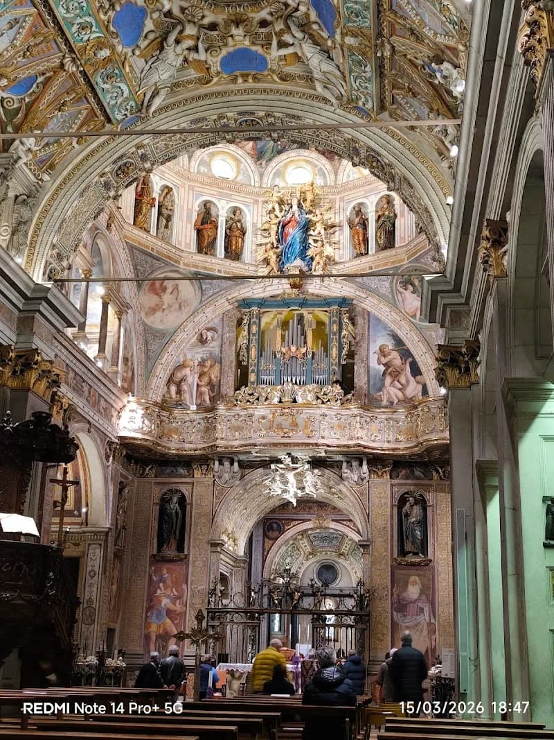 View of Santuario della Beata Vergine dei Miracoli in Saronno, Lombardy