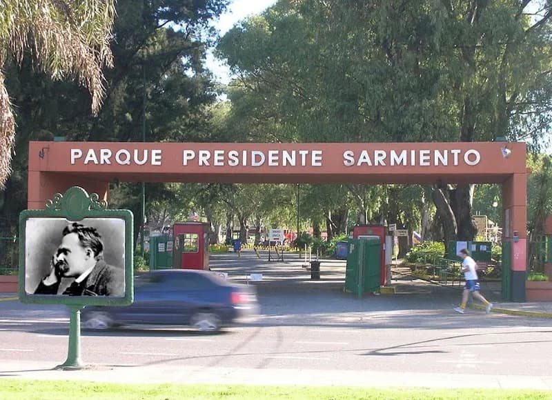 Sarmiento Park park in Núñez, BA