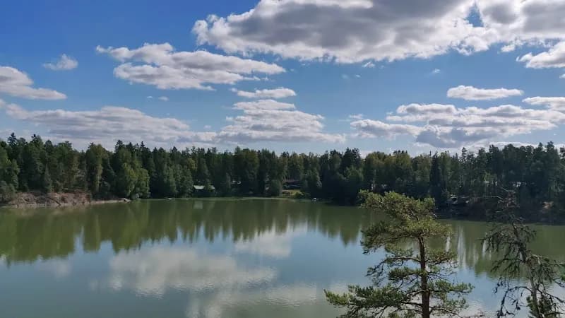 View of Sarvikallio scenic lookout in Kerava, Uusimaa