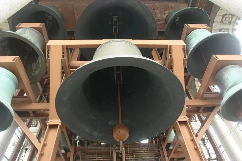 View of Sather Tower in Berkeley, CA