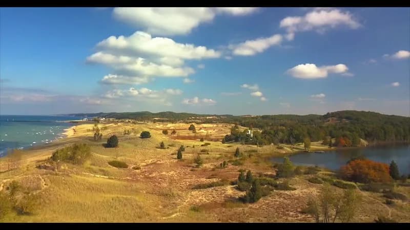 View of Saugatuck Harbor Natural Area in Rothbury, MI