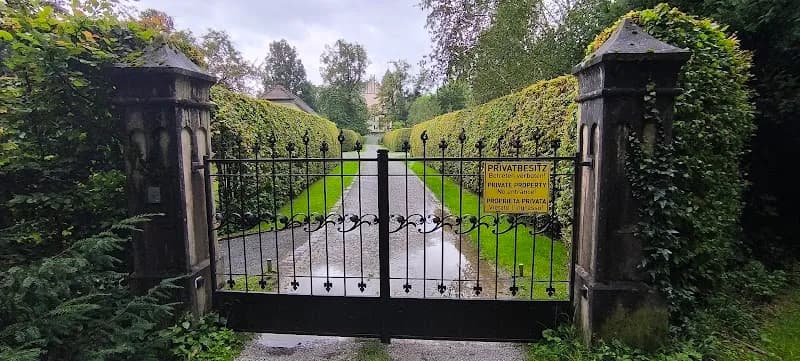 View of Schloss Anif in Salzburg, SBG