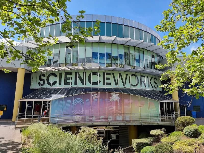View of Scienceworks (Museums Victoria) in Melbourne, VIC
