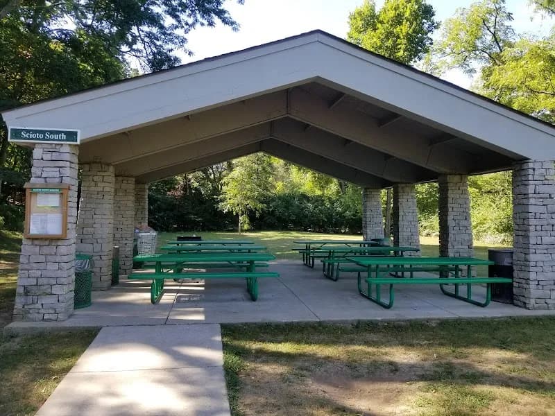 View of Scioto Park in Dublin, OH