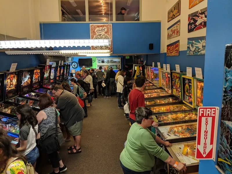 View of Seattle Pinball Museum in Seattle, WA