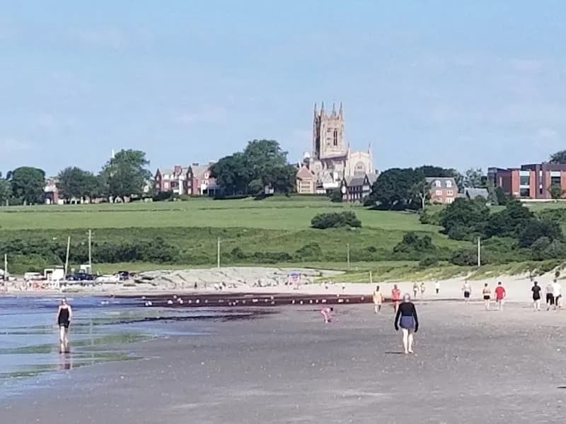 View of Second Beach in Newport, RI