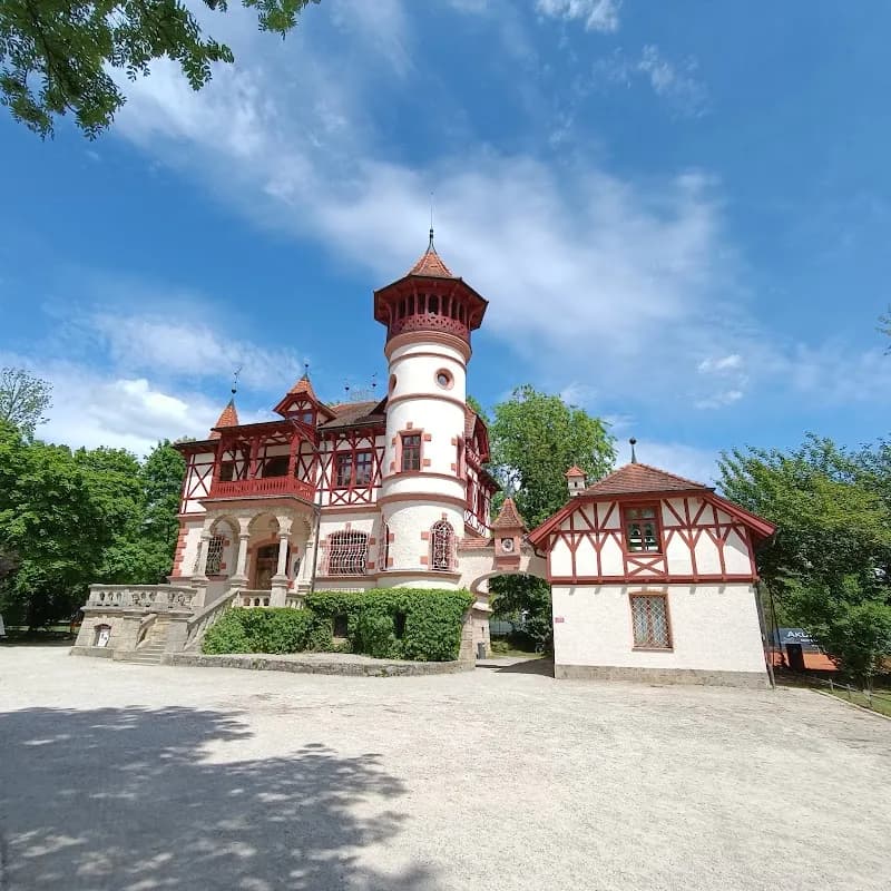 View of Seepromenade Herrsching in Herrsching am Ammersee, BY