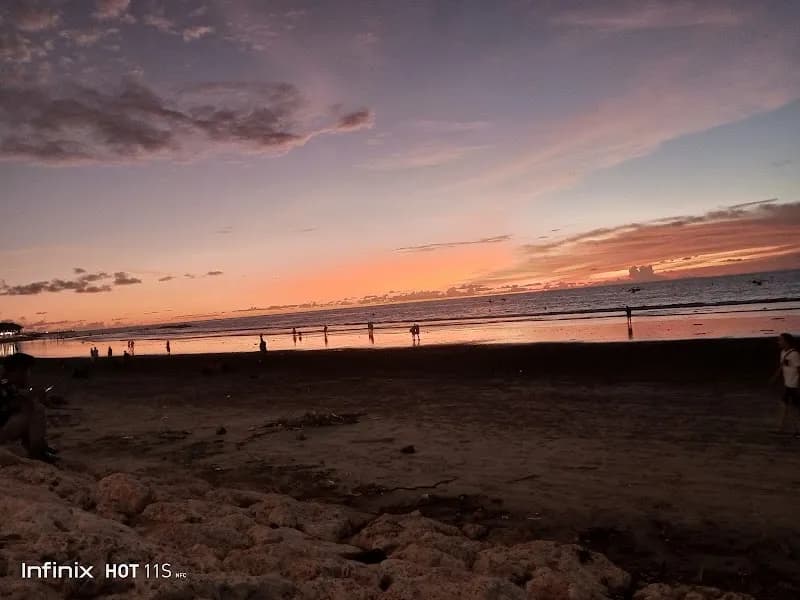 Segara Beach tourist attraction in Kuta, Bali